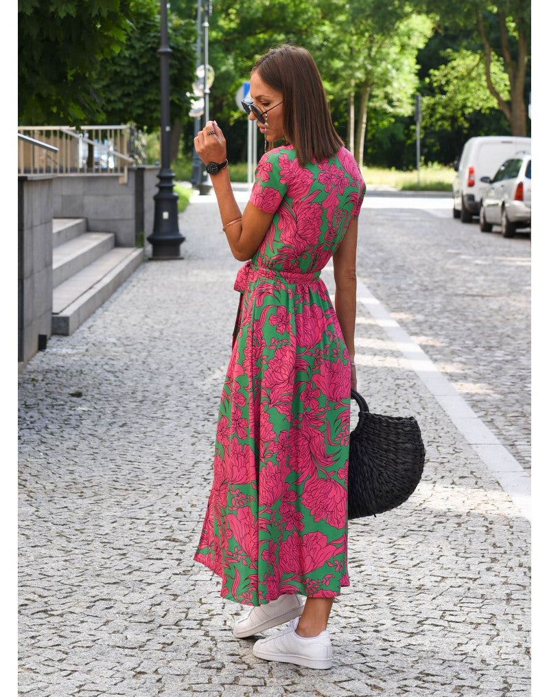 Pink and green / 5XL