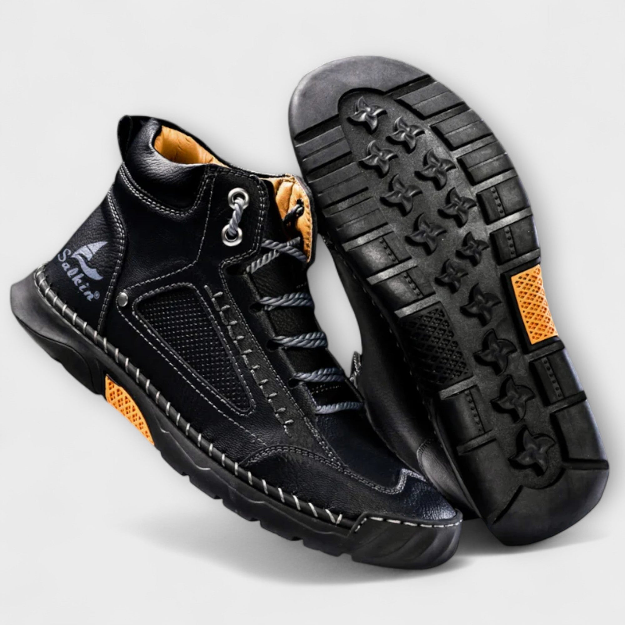 Black leather / 48